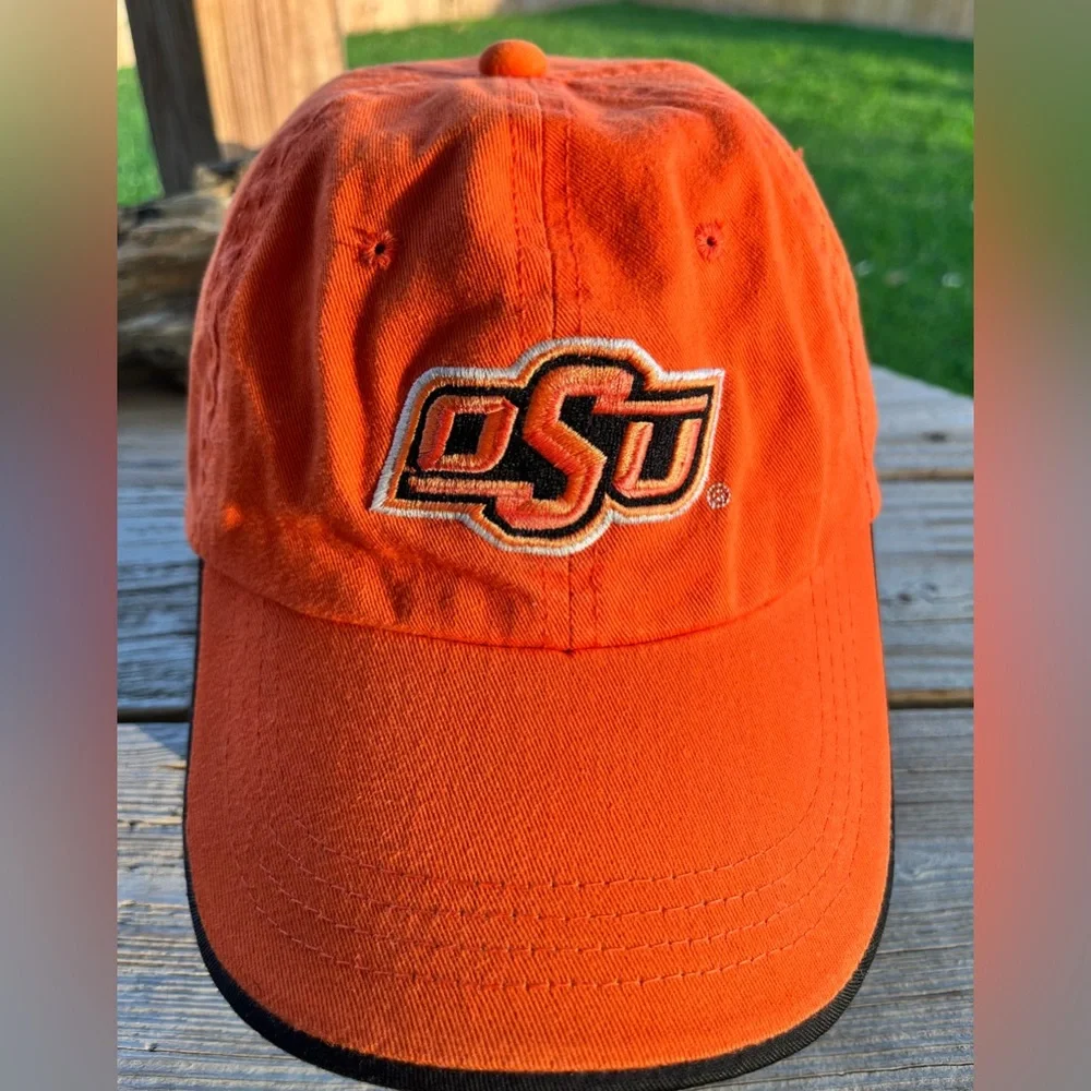NCAA Oklahoma State University Orange OSU Adjustable‎ Cap